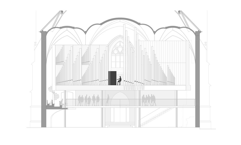 Martinskirche Kassel, Wettbewerb zur Gestaltung des Orgelneubaus 2014